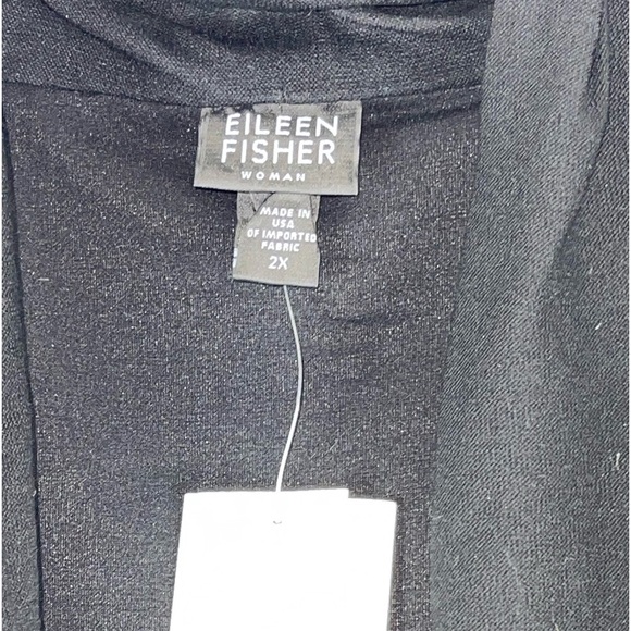 NWT Eileen Fisher High back long jacket. Size 2X - Picture 10 of 10